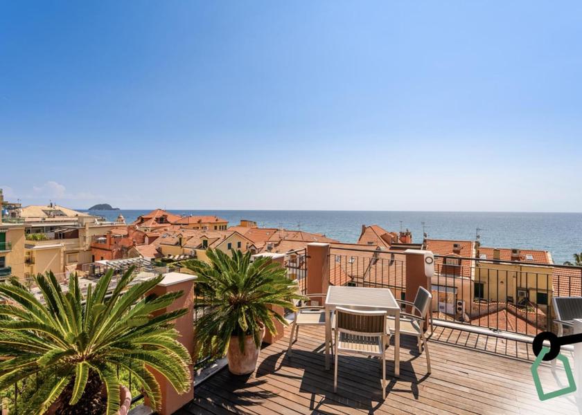Liguria Alassio balcony/terrace