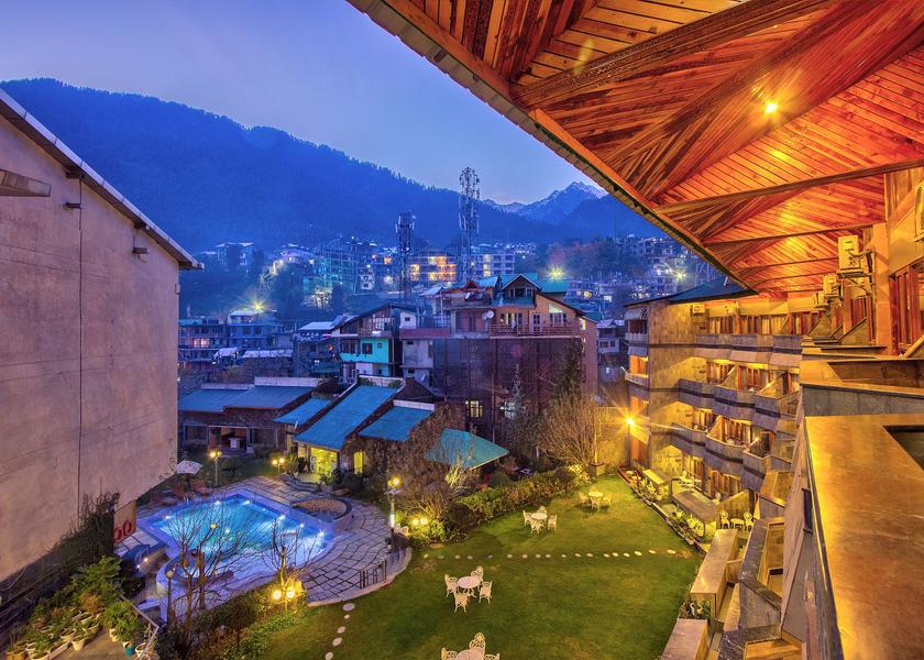 Himachal Pradesh Manali Hotel View