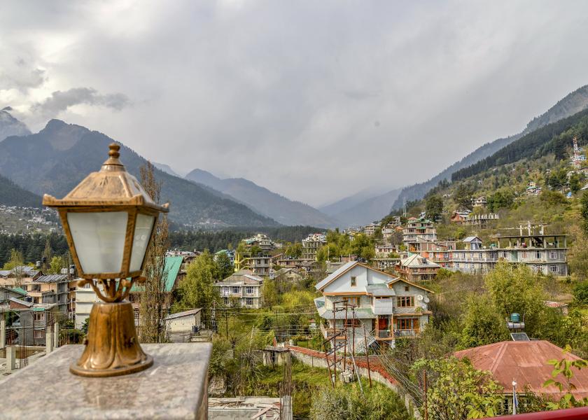 Himachal Pradesh Manali Hotel View
