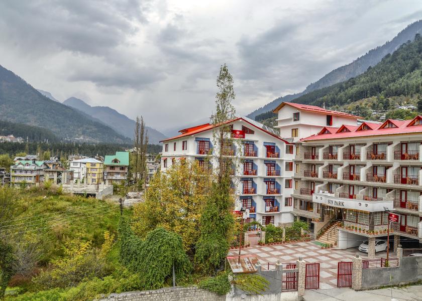 Himachal Pradesh Manali Hotel View