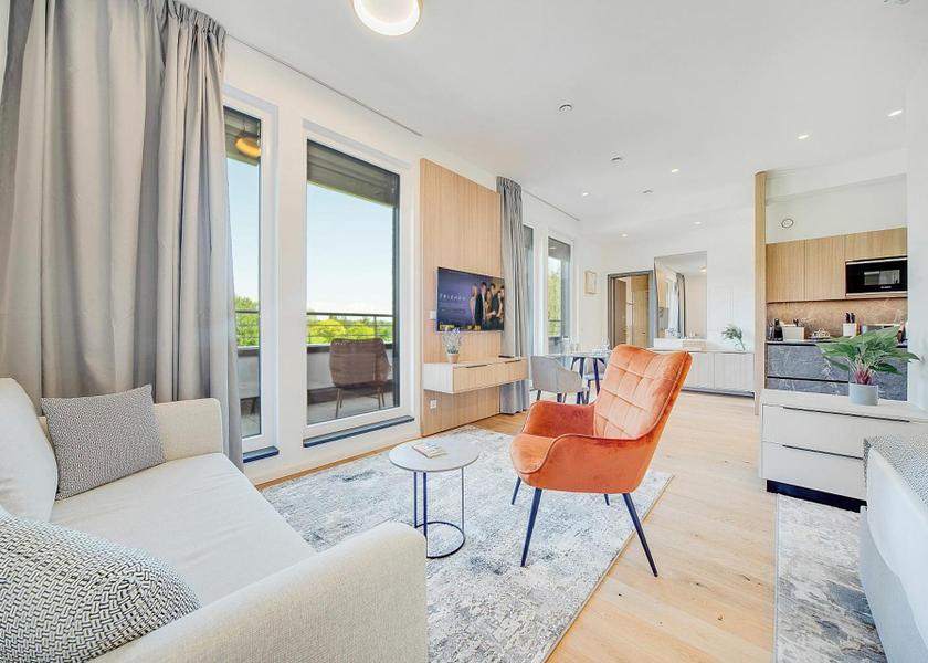 Bavaria Rosenheim Deluxe Studio with Balcony
