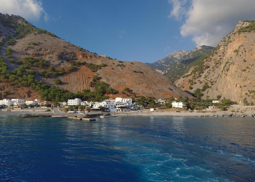 Crete Sfakia surrounding environment