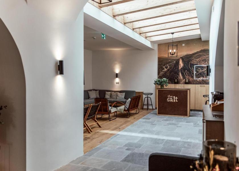 Salzburg State Hallein shared lounge/tv area