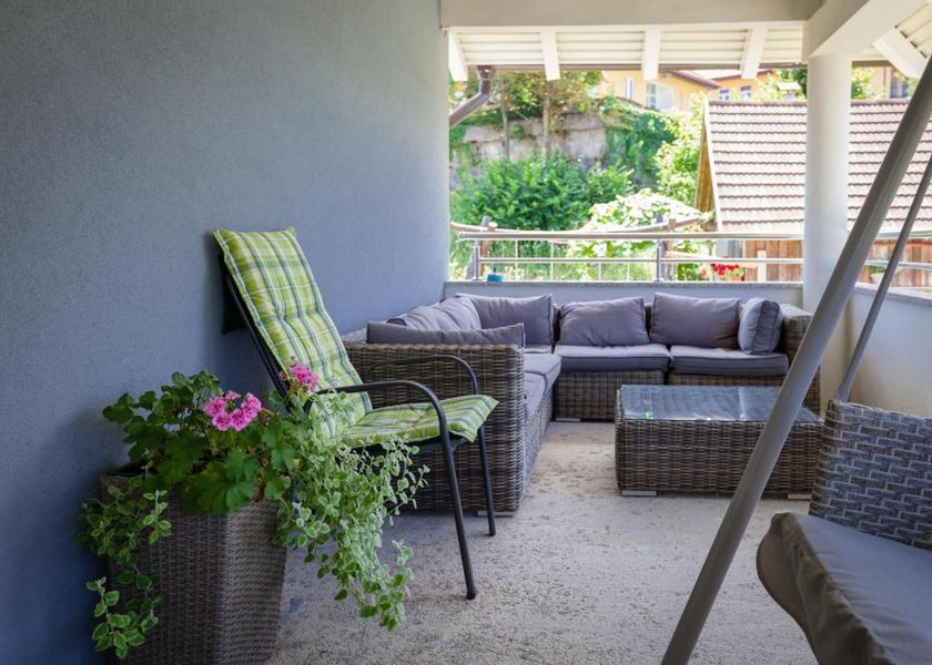 Karlovac Slunj balcony/terrace