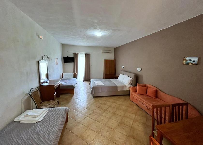 Epirus Parga Family Room with Garden View
