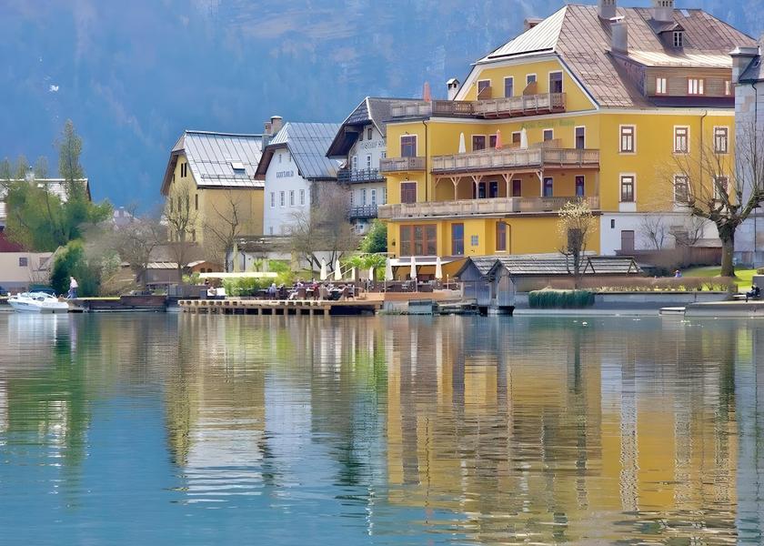 Upper Austria Hallstatt exterior view