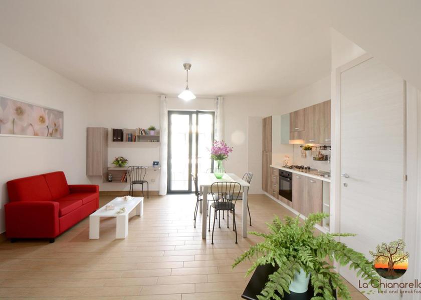 Campania Ascea shared lounge/tv area
