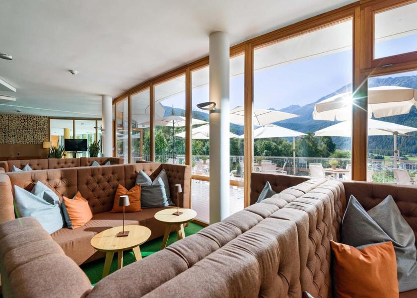 Tyrol Umhausen shared lounge/tv area