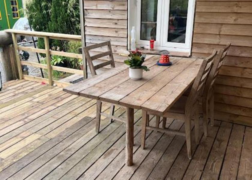 Syddanmark Grindsted Lot with tent and bed lined 