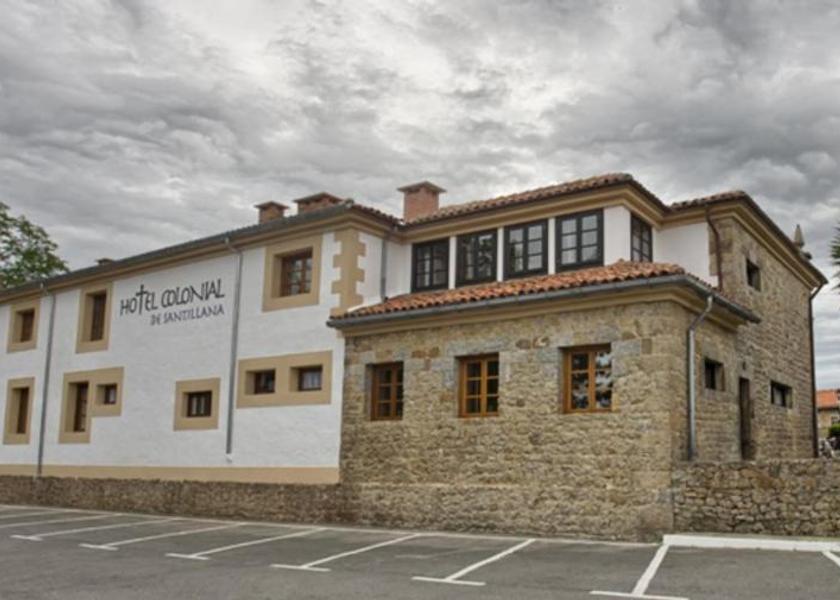 Cantabria Santillana del Mar exterior view