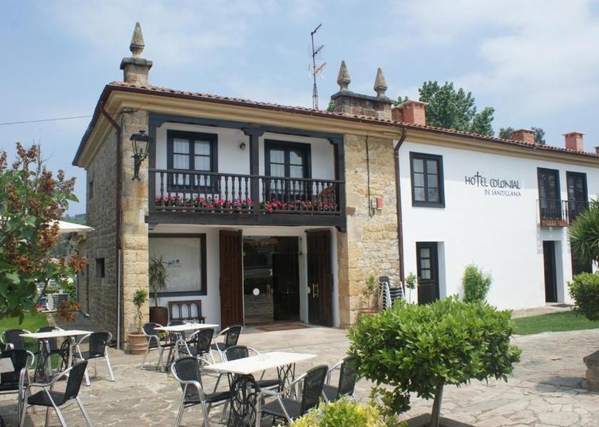 Cantabria Santillana del Mar exterior view