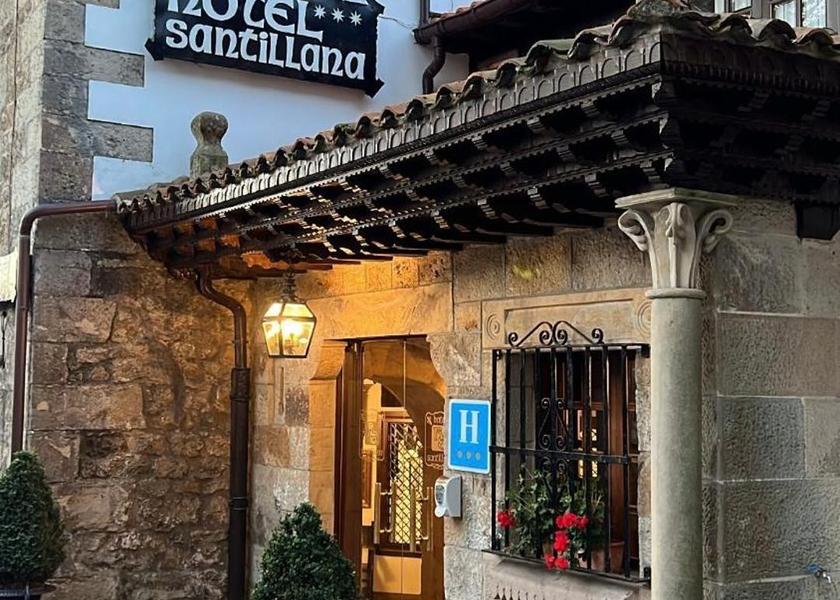 Cantabria Santillana del Mar exterior view