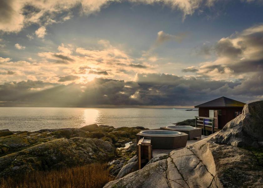 Västra Götaland County Klaedesholmen hot spring bath