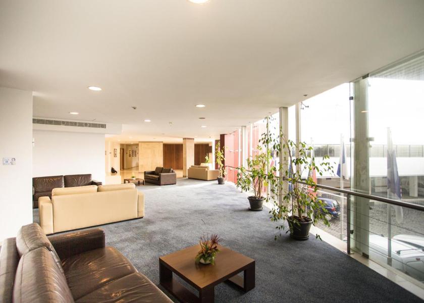 Azores Ponta Delgada shared lounge/tv area