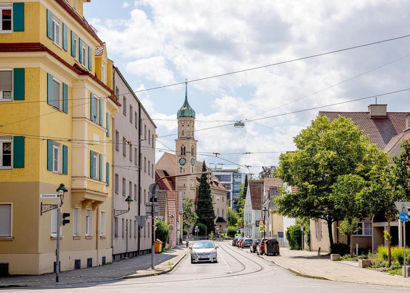 Bavaria Augsburg surrounding environment