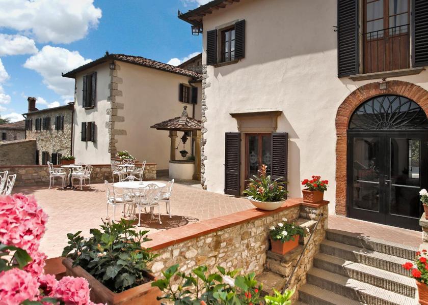 Tuscany Radda in Chianti entrance