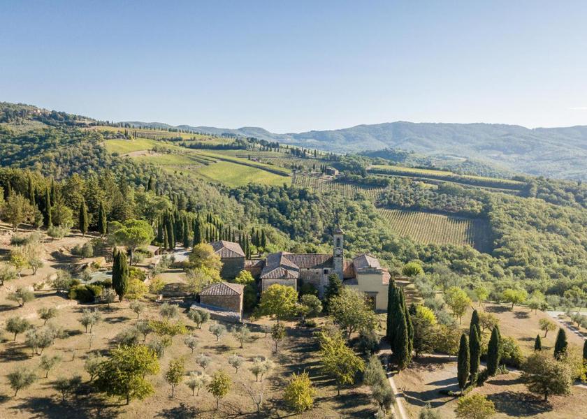 Tuscany Radda in Chianti surrounding environment