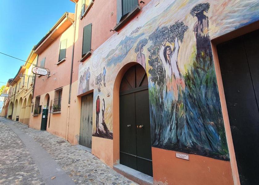 Emilia-Romagna Dozza exterior view