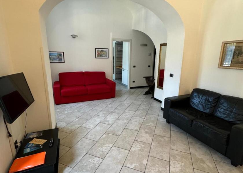 Liguria Camogli shared lounge/tv area