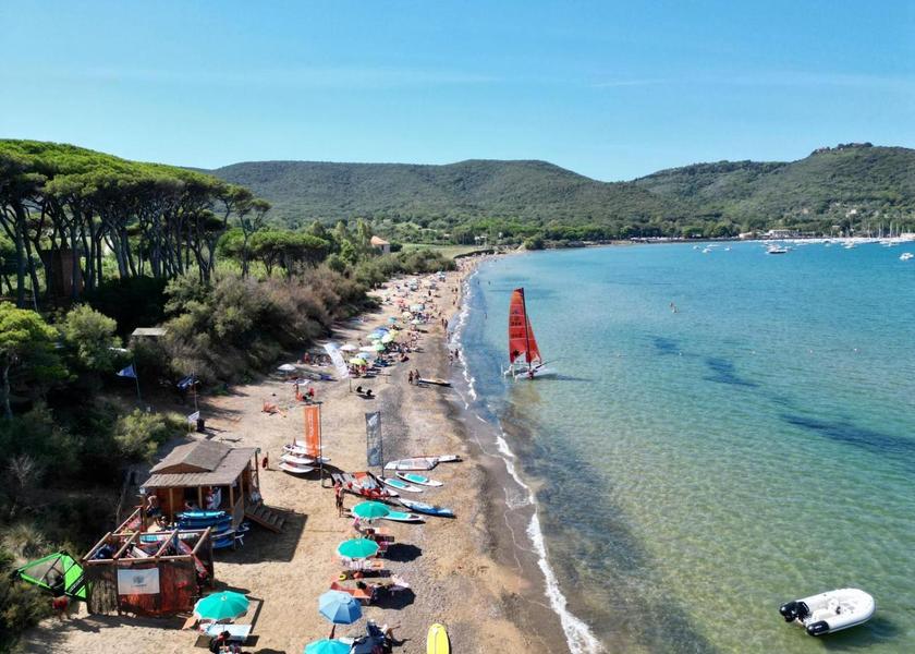 Tuscany Campiglia Marittima beach