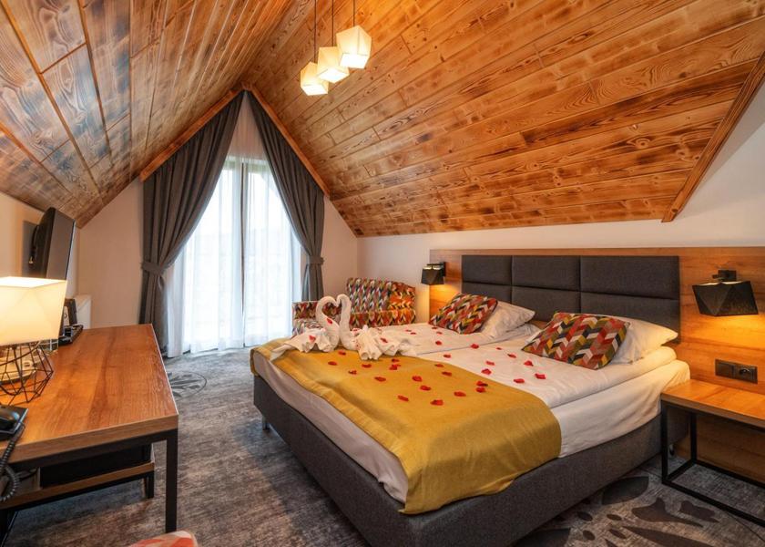 Lesser Poland Voivodeship Bialka Tatrzanska Double Room with Balcony (2 Adults + 1 Child)