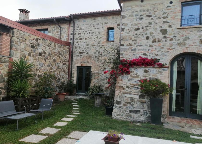 Tuscany Castel del Piano exterior view