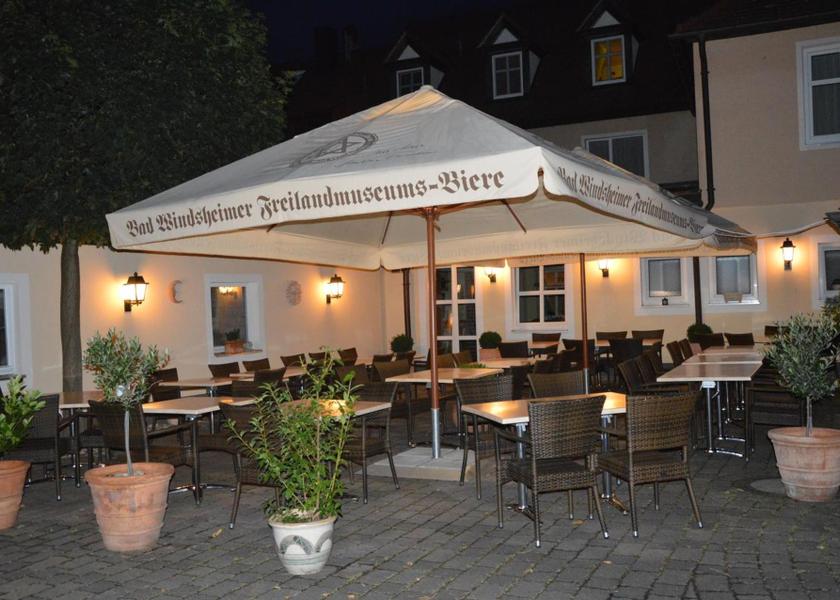 Bavaria Bad Windsheim balcony/terrace