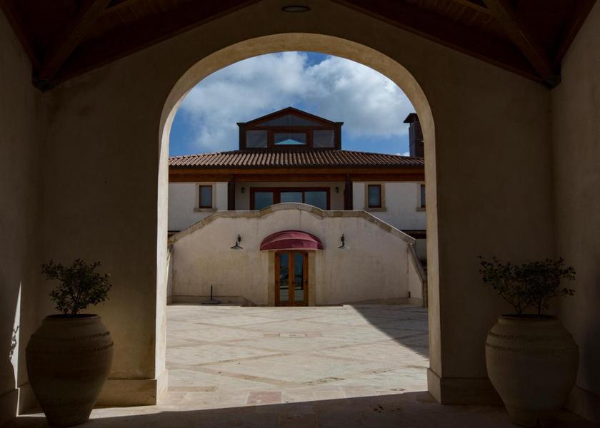 Sicily Chiaramonte Gulfi entrance