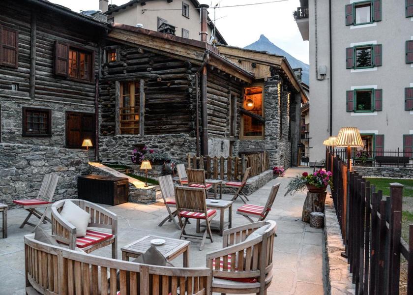 Valle d'Aosta Cogne garden