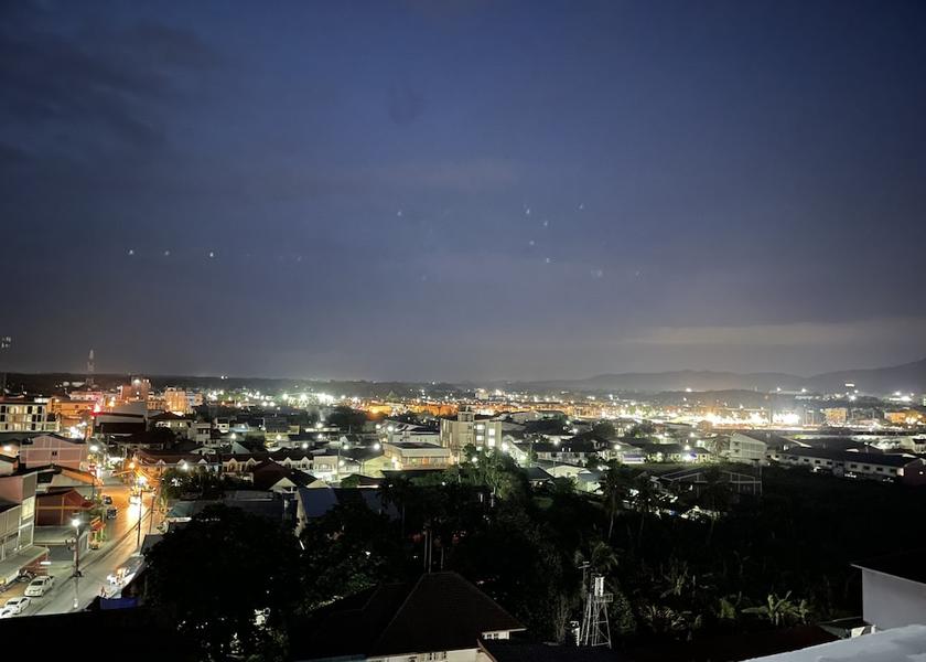 Songkhla Province Hat Yai City view from property