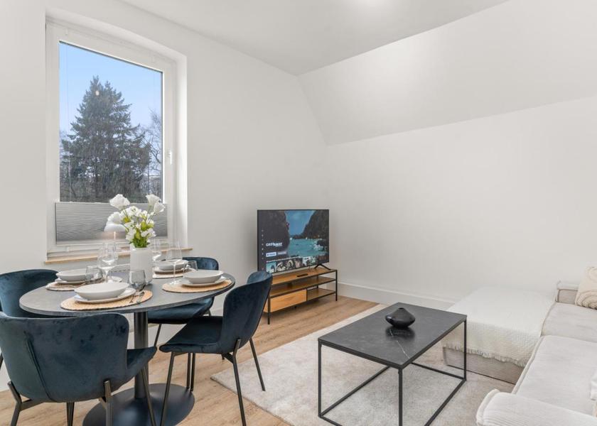 North Rhine-Westphalia Bielefeld shared lounge/tv area