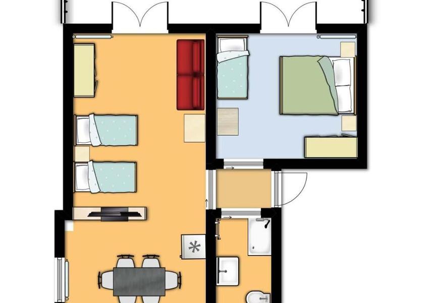 Marche Cupra Marittima floor plans