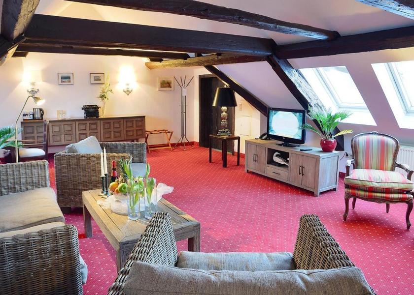 Thuringia Schmalkalden shared lounge/tv area