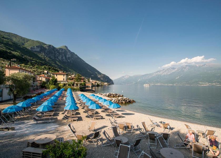 Lombardy Gargnano beach