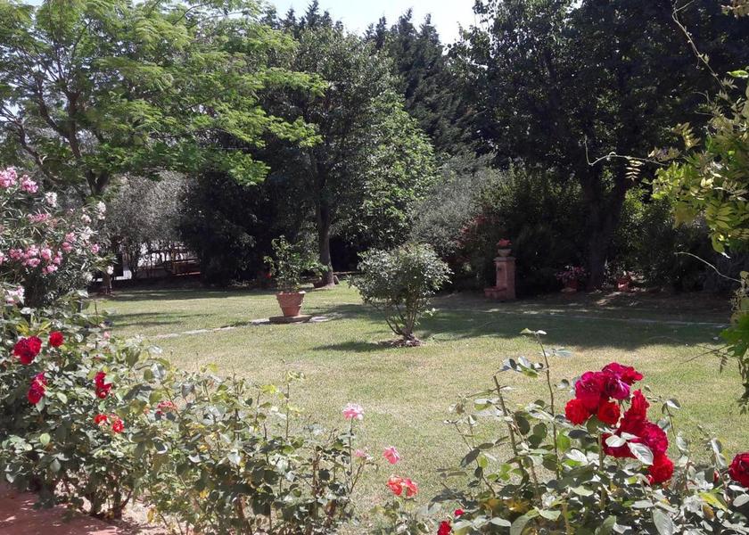 Marche Gradara garden