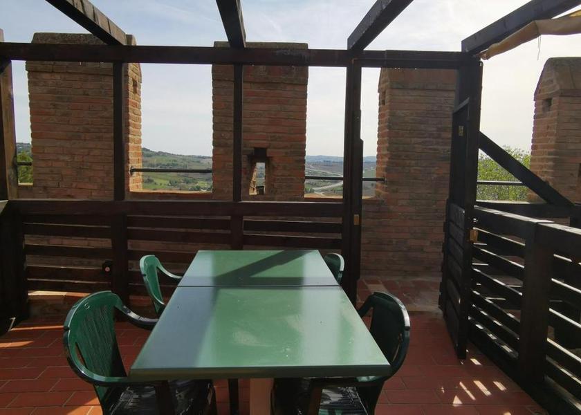 Marche Gradara balcony/terrace