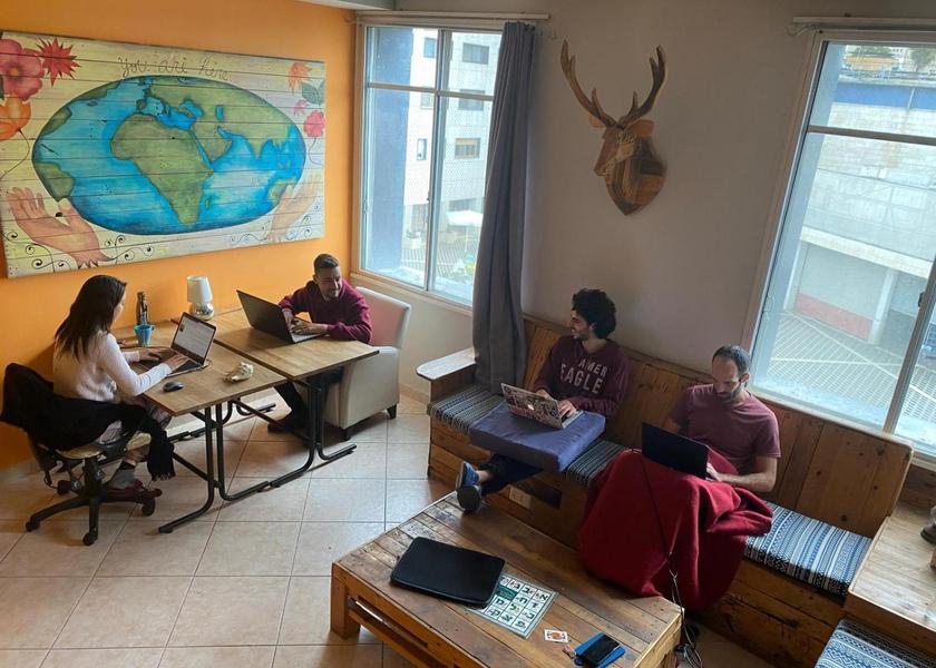  Tiberias shared lounge/tv area