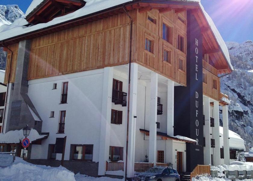 Valle d'Aosta Gressoney-La-Trinite entrance