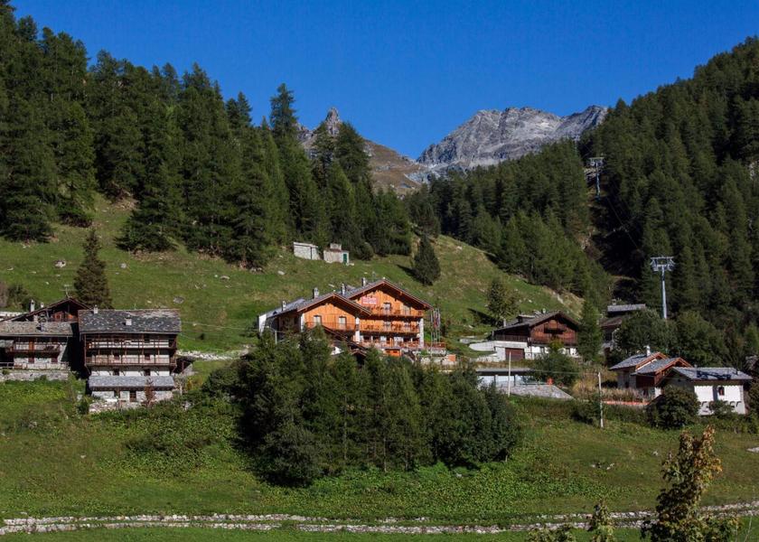 Valle d'Aosta Gressoney-La-Trinite view