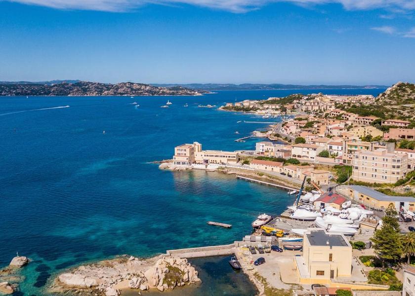 Sardinia La Maddalena exterior view
