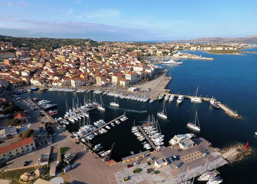 Sardinia La Maddalena exterior view