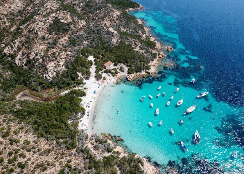 Sardinia La Maddalena beach