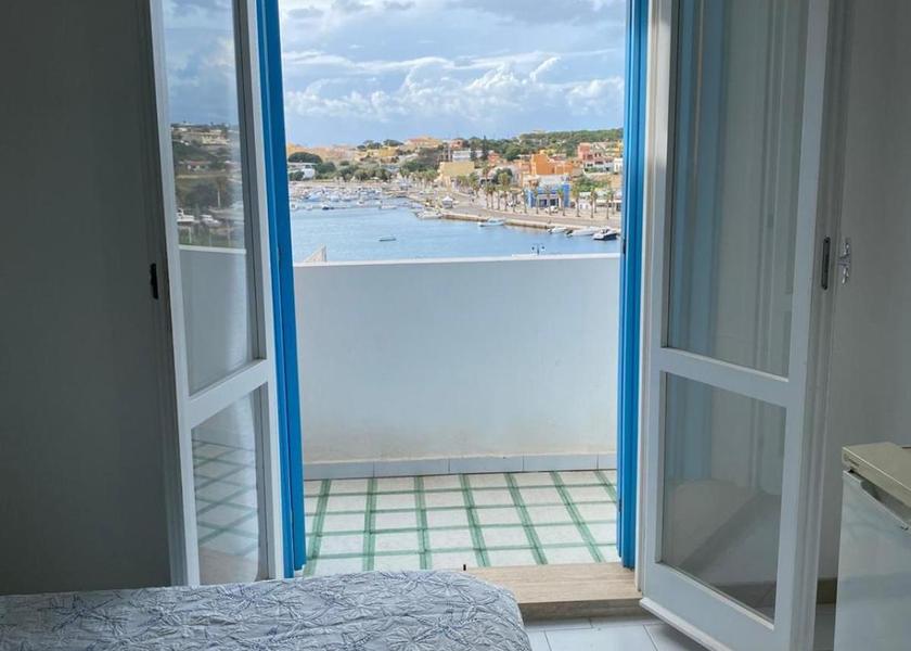 Sicily Lampedusa Double Room with Balcony and Sea View