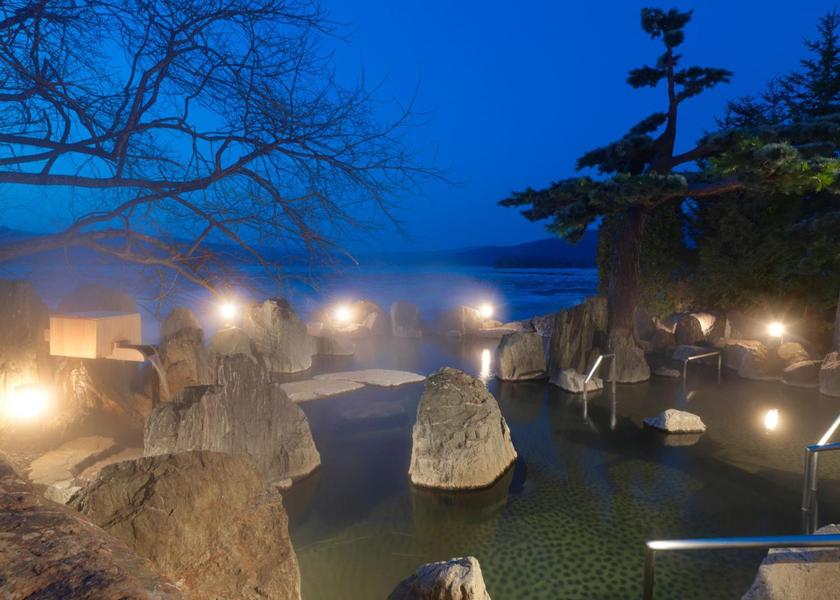 Hokkaido Kushiro hot spring bath