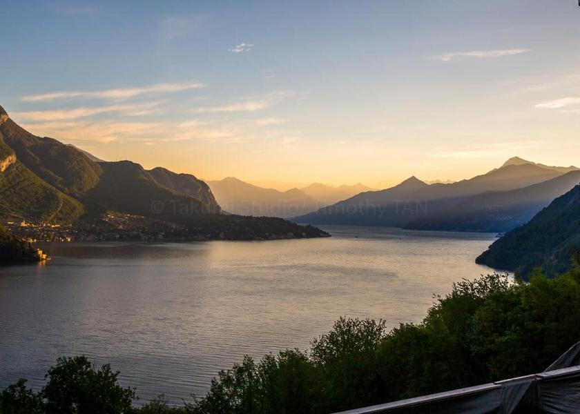 Lombardy Lezzeno view