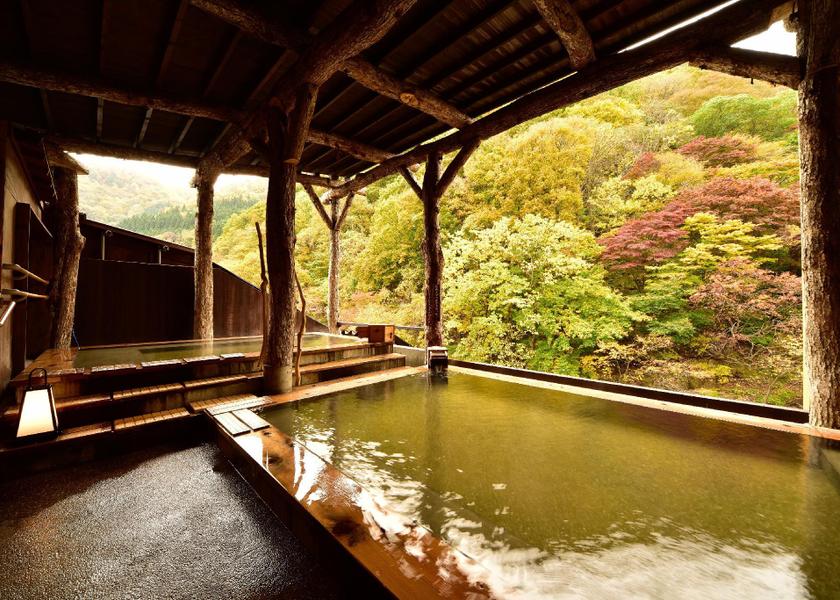 hot spring bath