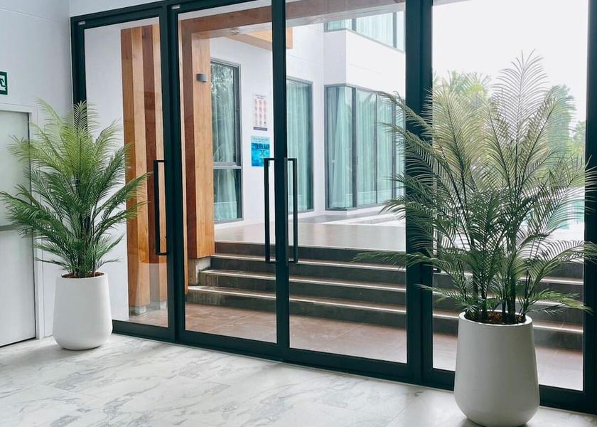 Interior entrance