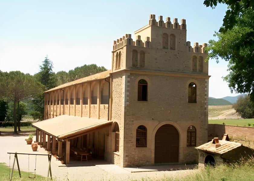 Tuscany Monteverdi Marittimo exterior view