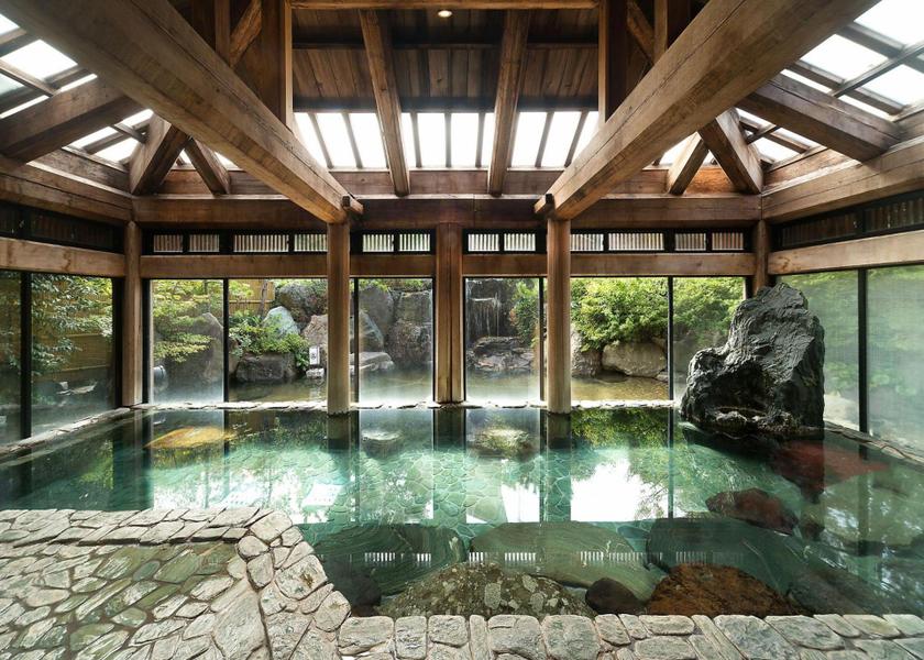 Fukui Awara hot spring bath