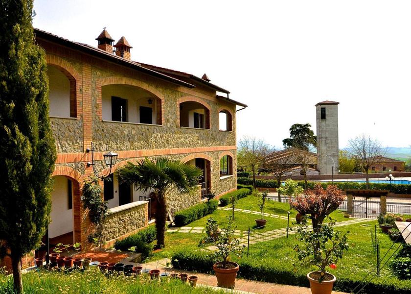 Tuscany Murlo garden
